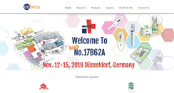Desktop Screenshot of nu-beca.com